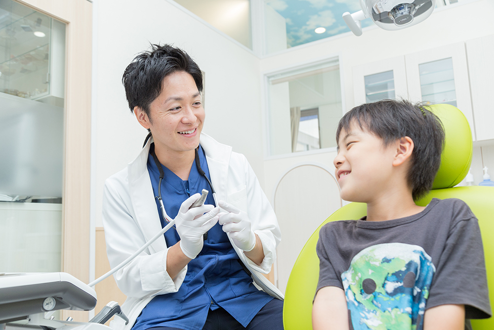 お子さまの歯科治療の進め方